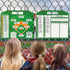Magnetic Baseball Lineup Board with 40 Sheets Lineup Cards for Coaches, Dugout Accessories