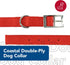 Coastal Pet - Double-Ply Dog Collar, Blue, 1" x 22"