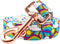 Lionheart Glory Rainbow Dog Leash, Durable Pride Leash with Soft Handle for Small, Medium, Large Dogs
