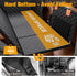 400lbs, Hammock PETICON Back Seat Extender for Dogs, Hard Bottom Dog Car Seat Cover - Supports Rear Seat Pet Cover