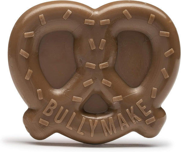 BULLYMAKE Nylon Pretzel Chew Toy for Dogs - Durable Toy for Aggressive Chewers, Made in USA