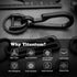 Titanium Carabiner Keychain Clip, Minimalist Key Clip EDC Quick Release Hooks for Everyday Use