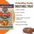 Gaines Family Farmstead Sweet Potato Peanut Butter Topped Dog Bones, All Natural, 8 Ounce Bag