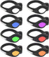 PROLOSO 8 Pack Shoe Lights - Clip On Safety Lights for Runners, Night Walking, Jogging, Biking