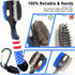 Golf Club Brush and American Flag Golf Towels - Cleaning Kit with Strong Magnet for Golf Clubs or Bag