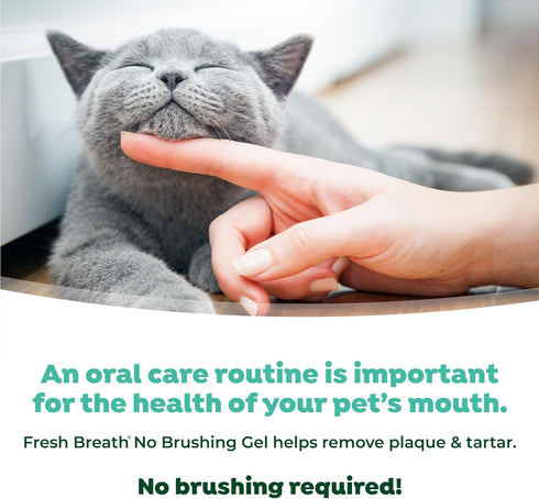 2oz. TropiClean Fresh Breath Cat Toothpaste for Teeth Cleaning, Breath Freshener, Easy to Use Plaque & Tartar Remover
