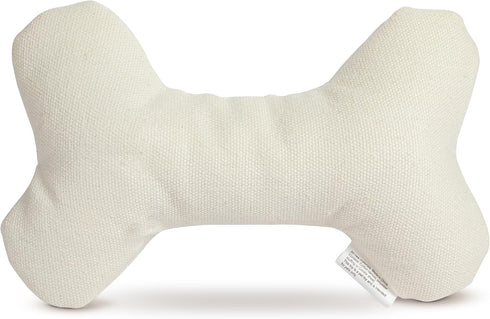 Eco-Friendly Durable Squeaky Dog & Puppy Pet Chew Toy for, Training, Teething and Exercise (T-Bone)