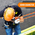 Nice C Static Climbing Rope, Rescue Rope, 10mm 32ft/64ft/96ft/160ft/230ft/500ft/985ft/1000ft with Carry Bag