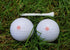 Gender Reveal Golf Ball for Baby Showers and Reveal Parties, All Natural Holi Powder, 2 Pack