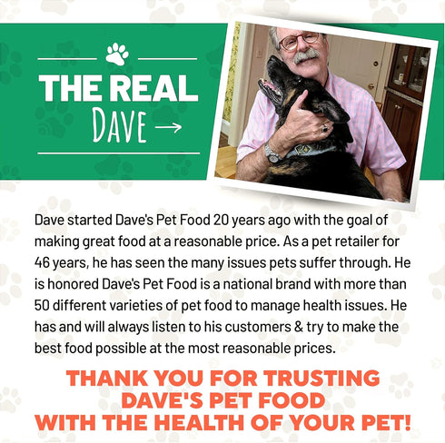 20 13.2 oz (12 Pack) Dave's Pet Food Stewlicious Canned Dog Food with Gravy (Shepherd's Pie with Lamb & Beef), Made