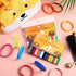Weewooday 45 Pieces Puppy Whelping Collars, Double-Sided Newborn Pet Identification Bands, Adjustable Soft Collars