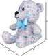 Blueberry Pet Cat & Dog Toys - 6" Bluey Stuffed Animals for Puppies, Plush Squeak Toy, Soft & Durable, Matching Collar