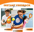 Set 2 MR Sweet Spot Trainer, Tennis Racket Sweet Spot Trainer Protection Cover, Tennis Pointer Swing Training Aid