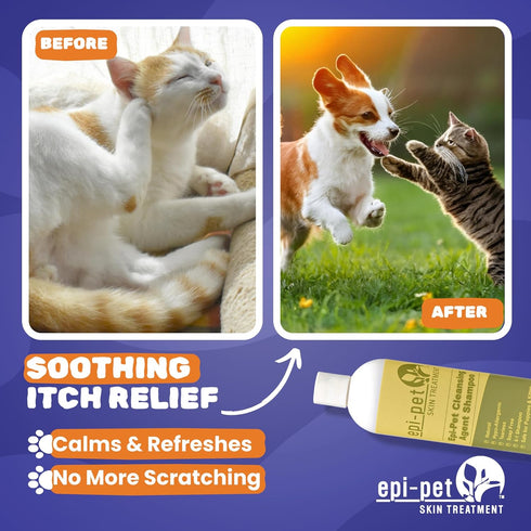 16-Ounce Epi-Pet Cleansing Agent Pet Shampoo