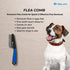 6 1 in Pet Grooming Kit for Dogs & Cats - Deshedding Brush, Undercoat Rake, Slicker Brush, Nail Clipper, Nail File