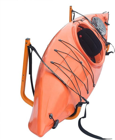RAD Sportz Easy Hanger Kayak Rack and Stand-Up Paddle Board Holder, Yellow Holds up to 125 Pounds