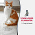 Nature’s Miracle Advanced Stain and Odor Eliminator, 32 Ounces, For Severe Cat Messes