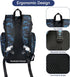 WOLT Basketball Backpack Bag with Separate Ball Compartment and Shoes Pocket, Large Sports Equipment Bag