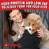 100% 8oz Powerpet Taffy Bites - Low Fat Premium Beef Jerky Treat, Natural Beef Esophagus Dog Chew, Highly Digestible