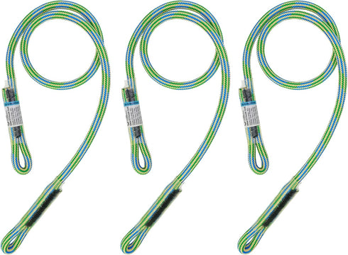 GM CLIMBING 8mm (5/16in) VT Prusik Swen Eye-to-Eye Pre-Sewn Friction Hitch Cord, 30inch Pack of 3
