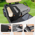 Universal Golf Cart Seat Covers, 2 Person Seats Towel Blanket with 4 Front Pockets & Nonskid Bottom