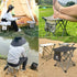 Opliy Samll 13.5") Camping Stool, Folding Chair Portable Camp Stool for Camping Fishing Hiking Gardening and Beach
