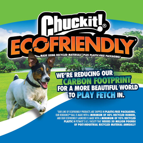 (2.5 Inch Pack 3, 20-60 lbs Chuckit! Limited Edition EcoFetch Ball Dog Toy, Medium Diameter) of for Breeds