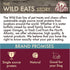 10 Pack Wild Eats Water Buffalo Jerky Wrapped Cheek Twist Dog Chews - (Healthy Alternative for Beef Rawhides for Dogs