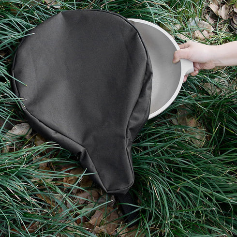 600D Cast Iron Camping Skillet Bag Outdoor Oxford Cloth Cast Iron Skillet Bag Camping Skillet Pan Cookware Storage Bag
