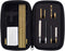 Raiseek .177 Cal & .22 Cal Airgun Cleaning Kit with Cotton Mop, Brass Cleaning Rod, Nylon Brushes in Organizer