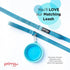 Prima Pet Expandable Collapsible Silicone Food & Water Travel Bowl with Clip for Small & Medium Dogs, AQUA