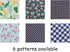 ARING PET Dog Bandanas, Navy Plaid Kerchief Triangle Bibs Scarf for Puppy Small Medium Large Dogs & Cats - L