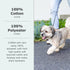 FuzzYard Life Dog Lead | Size L | Stylish Premium Cotton Design in Myrtle Green for Everyday Walking and Training