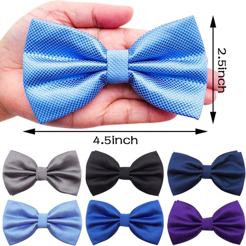 PET SHOW Large Dogs Collar Attachment Bow Ties, Embellishment for Medium Dogs, Cats, Birthday Wedding Parties