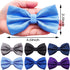 PET SHOW Large Dogs Collar Attachment Bow Ties, Embellishment for Medium Dogs, Cats, Birthday Wedding Parties