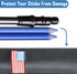 Golf Alignment Stick Cover Case Holder, Holds at Least 3 Sticks for Easy Storage