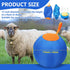 LaRandom 2 Set 17 Inch Herding Ball for Dogs, Dog Herding Ball with Oxford Cloth Cover Pump Tool Agility Training