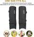 Leg Gaiters, Adjustable Waterproof Snow Boot Gaiters for Hiking, Walking, Skiing