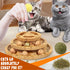 3-Level 9 DoogCat Cat Ball Track Toy with Puzzle Top, Tower with Removable Balls, Interactive Toy for Kitten Mental