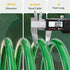 Titanker Bike Lock Cable, 4 Feet Basic Self Coiling Kids Bike Lock, Combination with Mounting Bracket (Green-8mm)