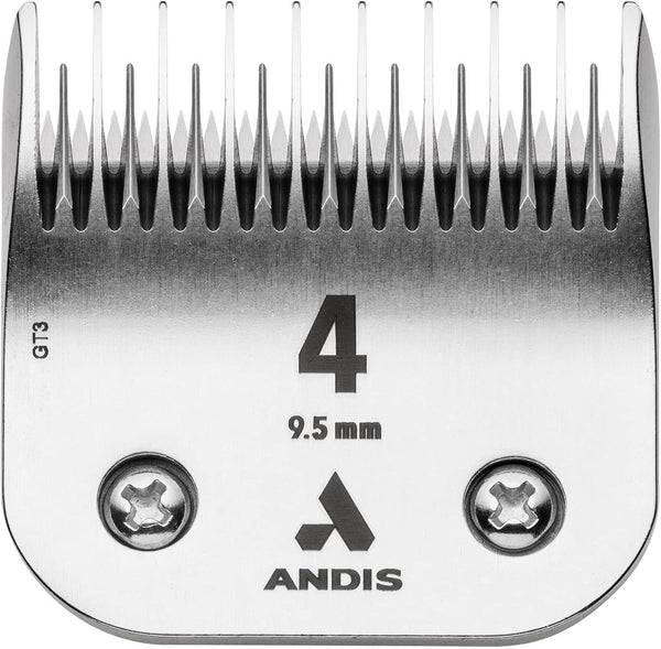 Andis 72625 Carbon-Infused Steel UltraEdge Dog Clipper Blade | Size-4 Skip-Tooth | 3/8-Inch Cut Length