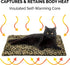 Furhaven ThermaNAP Self-Warming Cat Bed for Indoor Cats & Small Dogs, Washable Quilted Faux Fur Reflective Bed Mat -