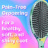 Wet Brush Pet Hair Brush, Large Dog Breed Detangler - Multi De-Shedding Comb for Grooming Long or Short Haired Dogs