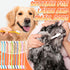 100 Count 10 Potchen Dog Toothbrush Bulk Dual Headed Pet Toothbrush Kit Soft Bristles Long Handle Double Sided for Dog