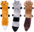 ZippyPaws Skinny Peltz - No Stuffing Dog Toy Pack to Keep Them