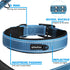 PetiFine Neoprene Padded Dog Collar, Heavy Duty with Durable Metal Buckle, Reflective Adjustable for Small Medium Large