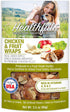 WESTMINSTER PET PRODUCTS Healthfuls Chicken Wrapped Fruit Treats, 3.5 oz - Dried Apple, Kiwi, Banana