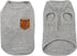 YAODHAOD 100% Cotton Dog Shirt, Soft, Breathable & Stretchy Pet T-Shirts, Minimalist Tank Top for Medium, Small Dogs