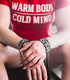 WARM BODY COLD MIND V1 Lifting Wrist Straps - 660 lb Rated Hand Wraps for Weightlifting and Powerlifting
