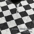 2 Pack Black Checkered Washable Pee Pads for Dogs, Checkered Reusable Dog Pee Pads, for Puppy Playpen, Crate, Whelping